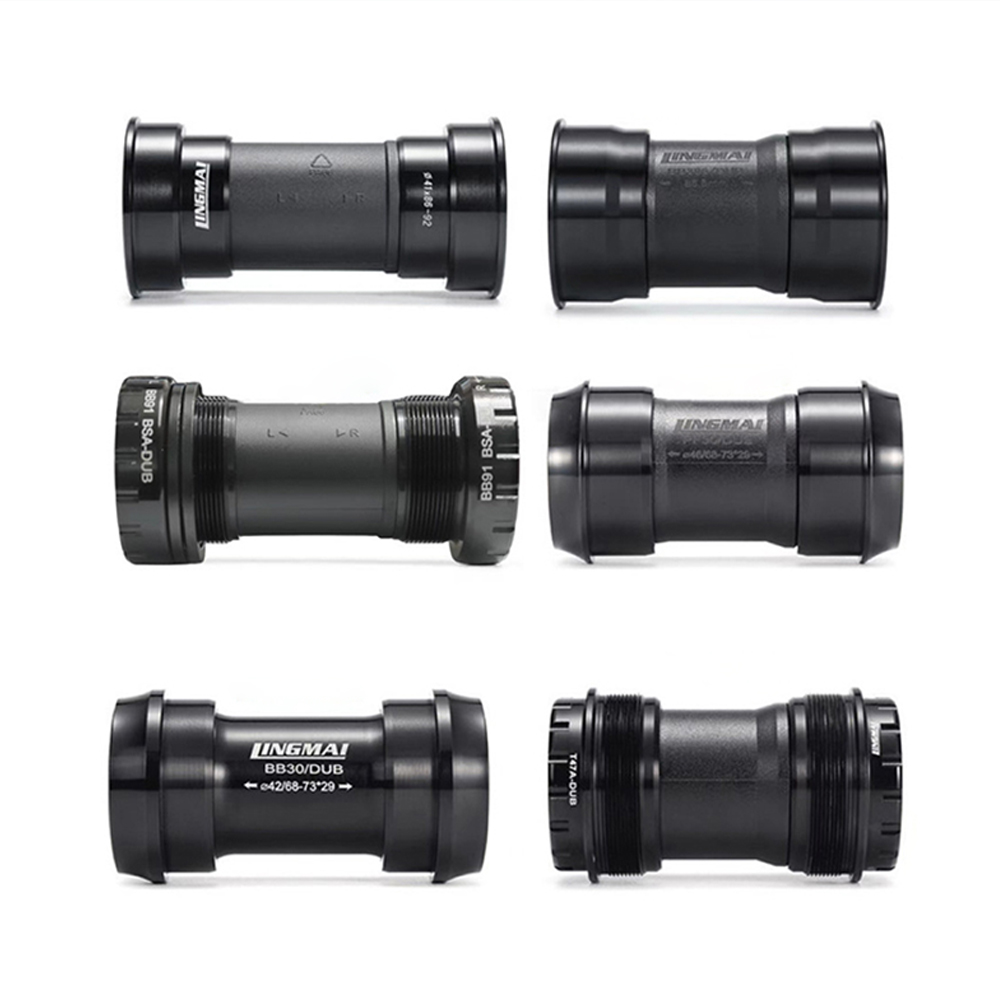 Suporte inferior de bicicleta, rolamento cerâmico bb pf30 bb86 bb386 bb30 para mountain road bike, movimento central dub