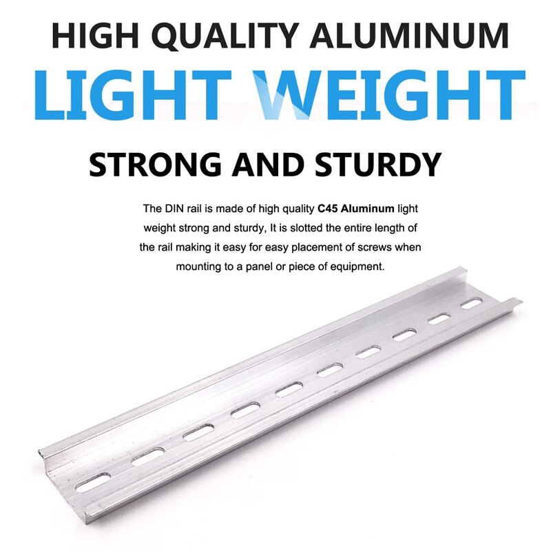 Din Rail Terminal Blocks Kit Uk-2.5N 12 Awg Terminal Blocks Ground Blocks Fixed Bridge Jumpers E/Uk End Brackets Uk-2.5Bg End Co