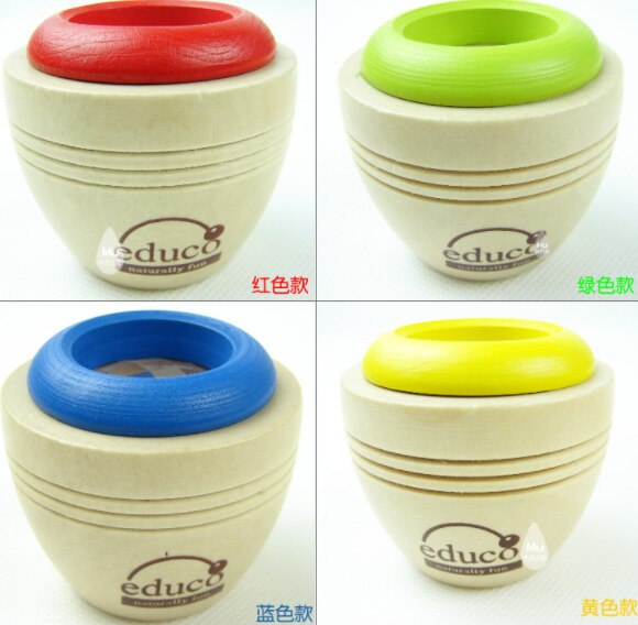 Export to Germany Wooden Magical Kaleidoscope Bee Eye Effect Polygon Mirror to Observe the Traditional Nostalgic Toys