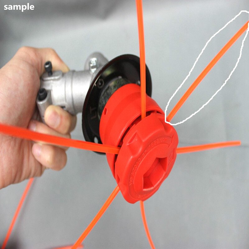 5m*4mm kraftige trimmer strimmer buskrydder nylon snor line wire snor reb til græs strimmer tyk 4.0mm udskiftning