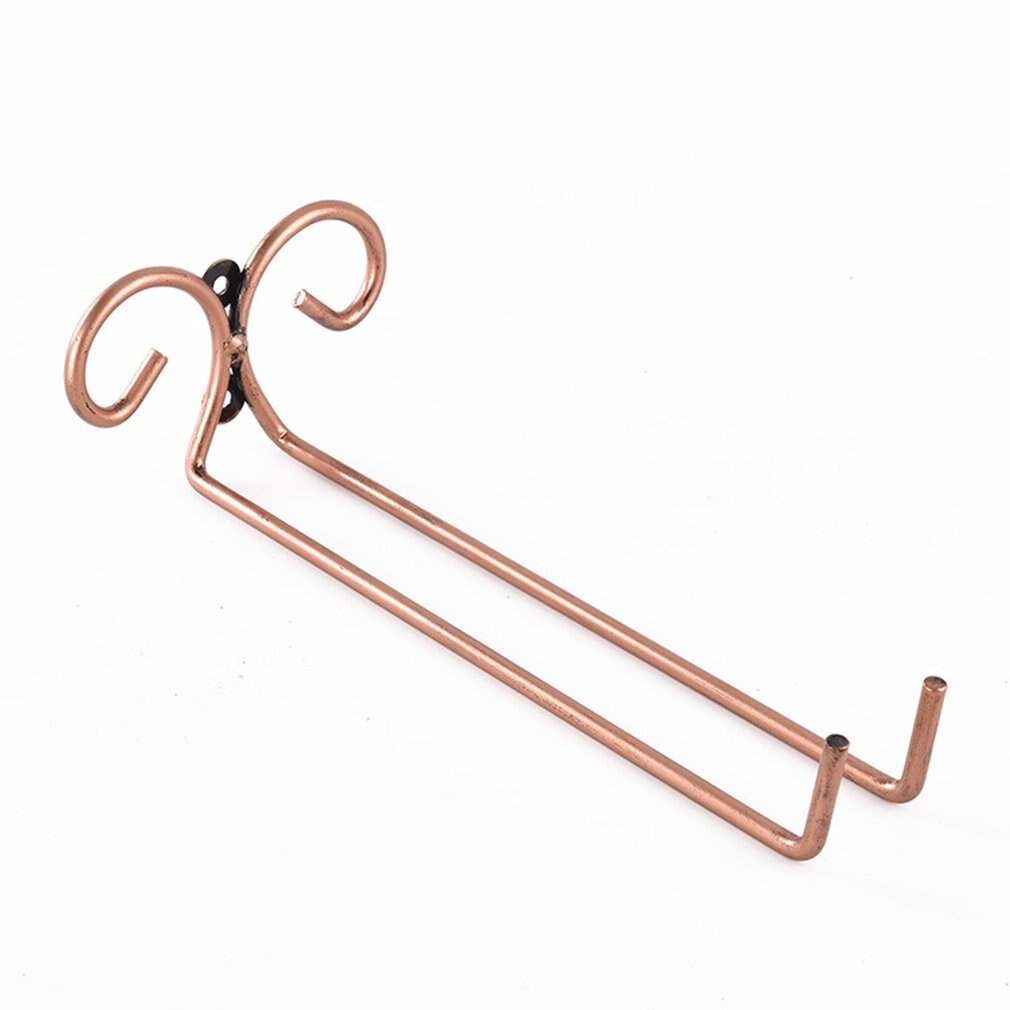 Hanging Suction Cup Frame Stainless Steel Rack Wall Mount Wine Glass Stemware Shelf Bar Tools Accessories: single row