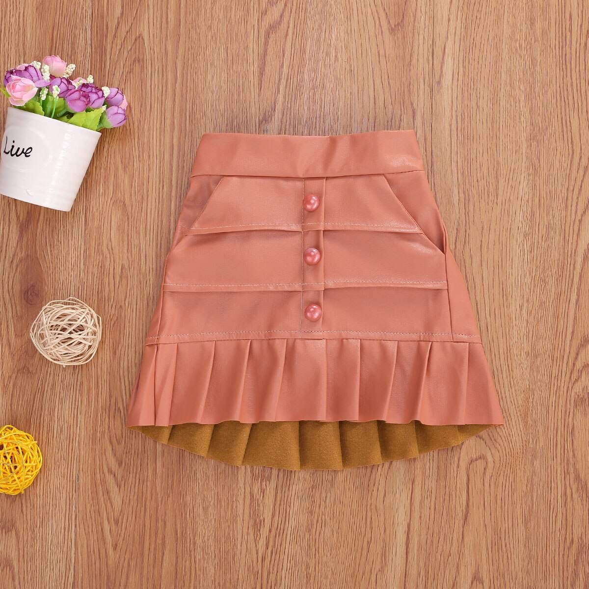 Kids Meisjes Geplooide Rokken Solid Elastische Taille Mini Rokken Outfits 1-5Y Zomer Kleding