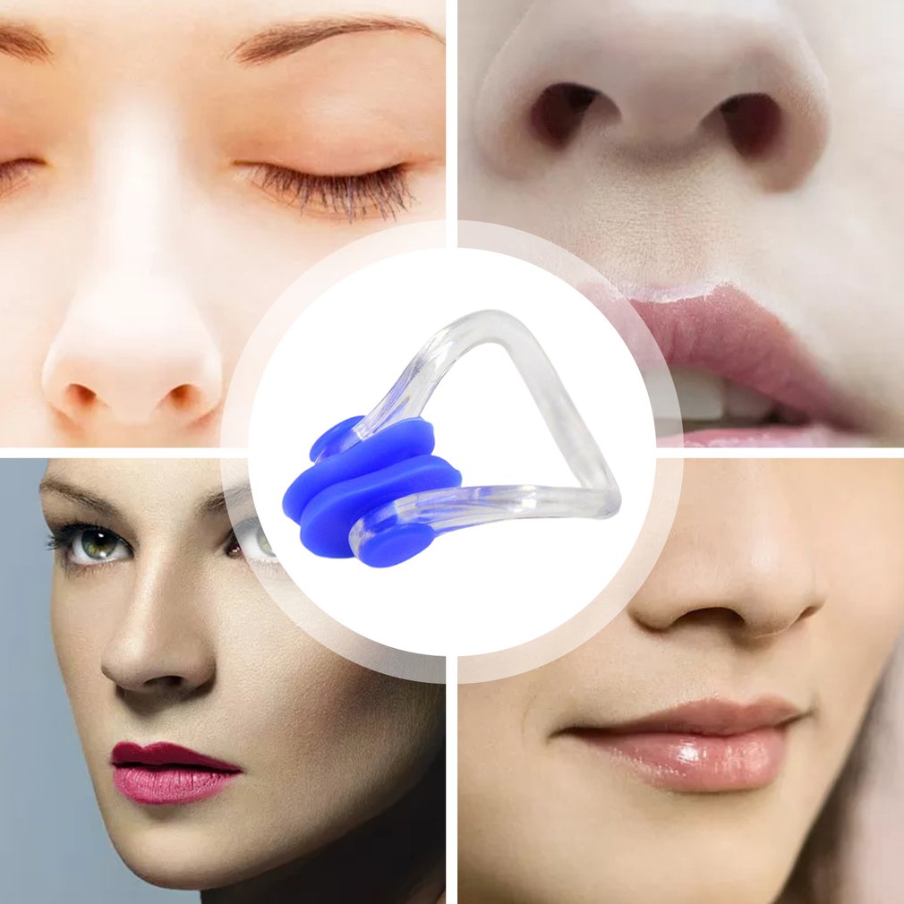 12 pcs Reusable Soft Silicone Swimming Nose Clip Comfortable Diving Surfing Swim Nose Clips For Adults Children