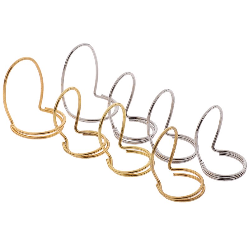 4Pcs/Set Metal Thumb Finger Guitar Picks Forefinger Adjustable Stretchable Good Pick High Grade Guitar Bass Accessories