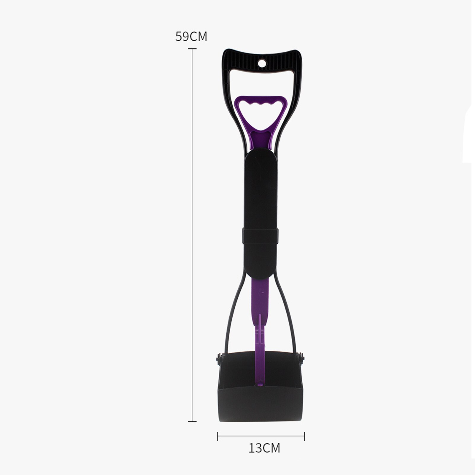Pet Pooper Scooper Long Handle Dog Poop Scooper Jaw Poop Scoop Shovel Pick Up Animal Waste Picker Pet Outdoor Cleaning Tools