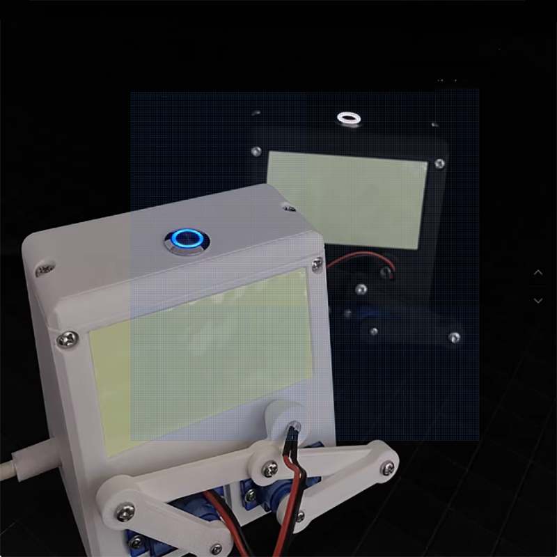 Automatic Writing Time Robot Programming Clock