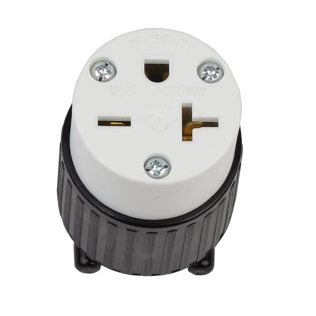 NEMA US Anti 6-20R Female Industrial Plug Direct Connector , NEMA 6-20R Self-wiring female socket,20A 250V