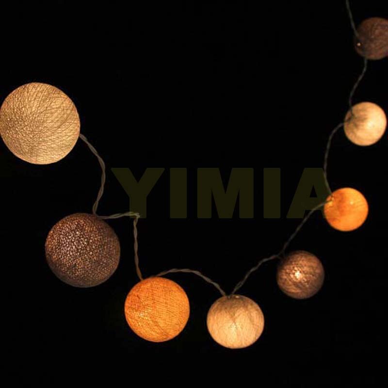 3m 30 vatkugler led snor fe lys bryllup jul guirlande lys guirlande lumineuse luces lampjes slinger