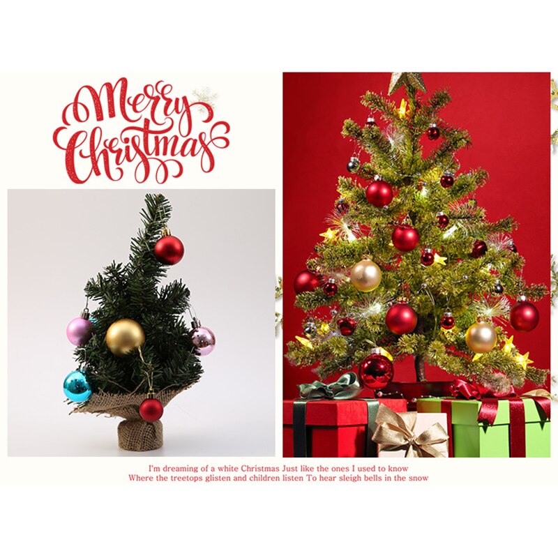 24 stk / sæt ankomster glitter chic jul / fødselsdag / bryllupsbolde fest ornament bold supplerer boligindretning