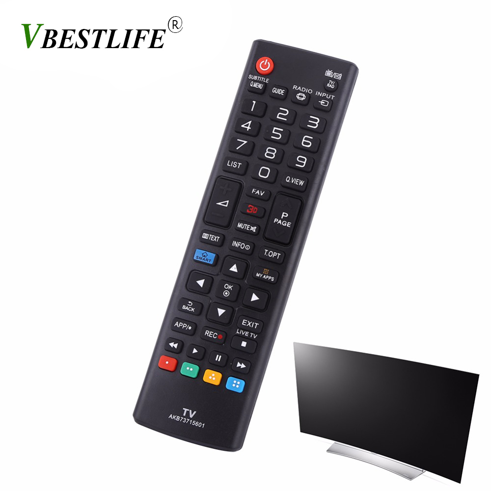 VBESTLIFE 433mhz Smart Afstandsbediening Vervanging Voor LG AKB73715601 LCD LED televisie smart TV universele afstandsbediening