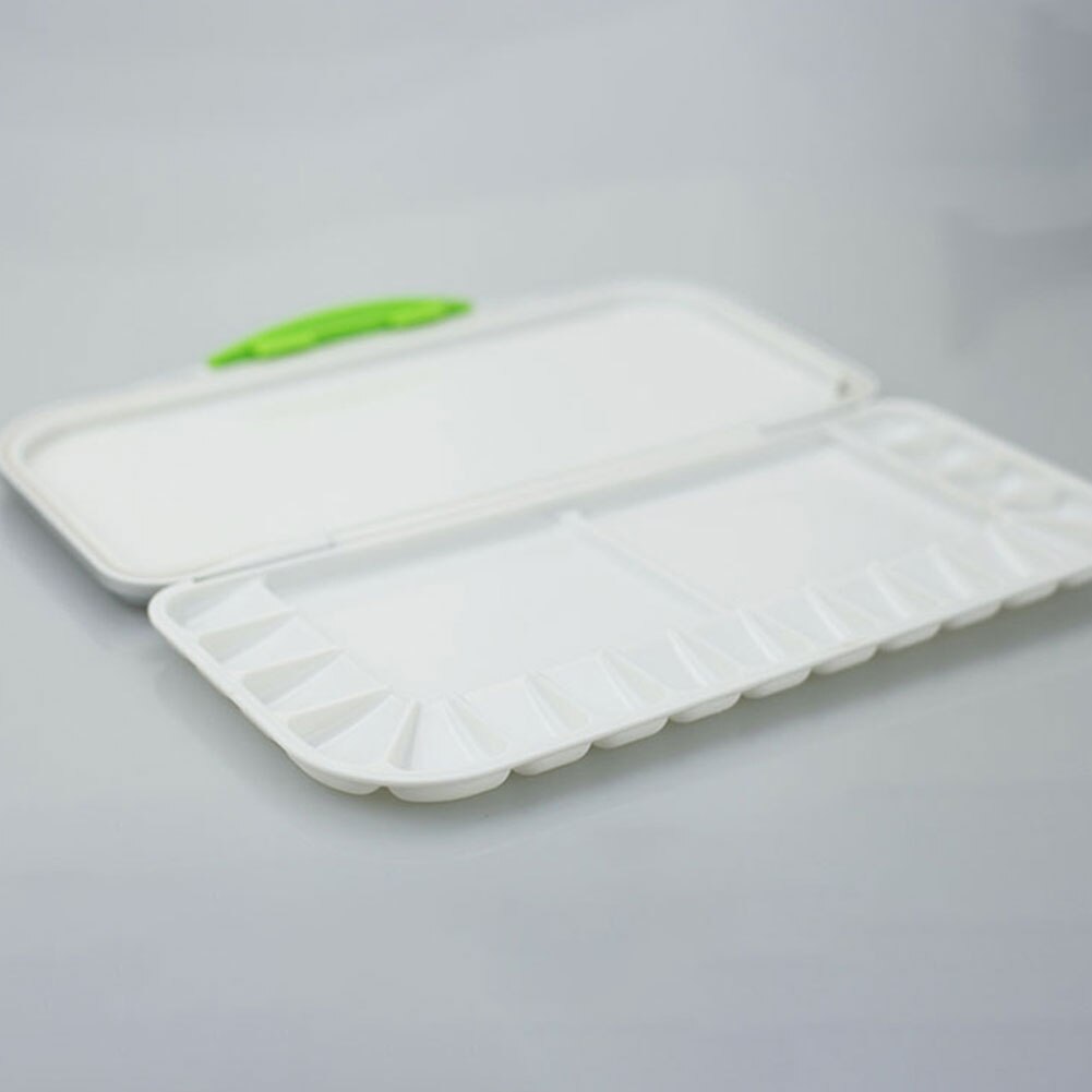 Duurzaam Exquisite Mengen Te Schoon Lade Olie Abs Tekening Kunstenaar Palet Kunst Levert Schilderen Aquarel Discs Thuis