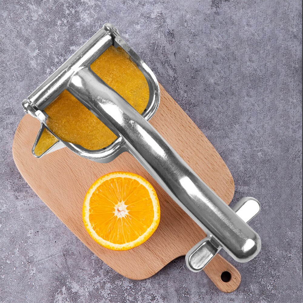 Manual Citrus Juicer - Hand Pressure Orange Lemon Sugar Cane Fruit Press - Kitchen Tool