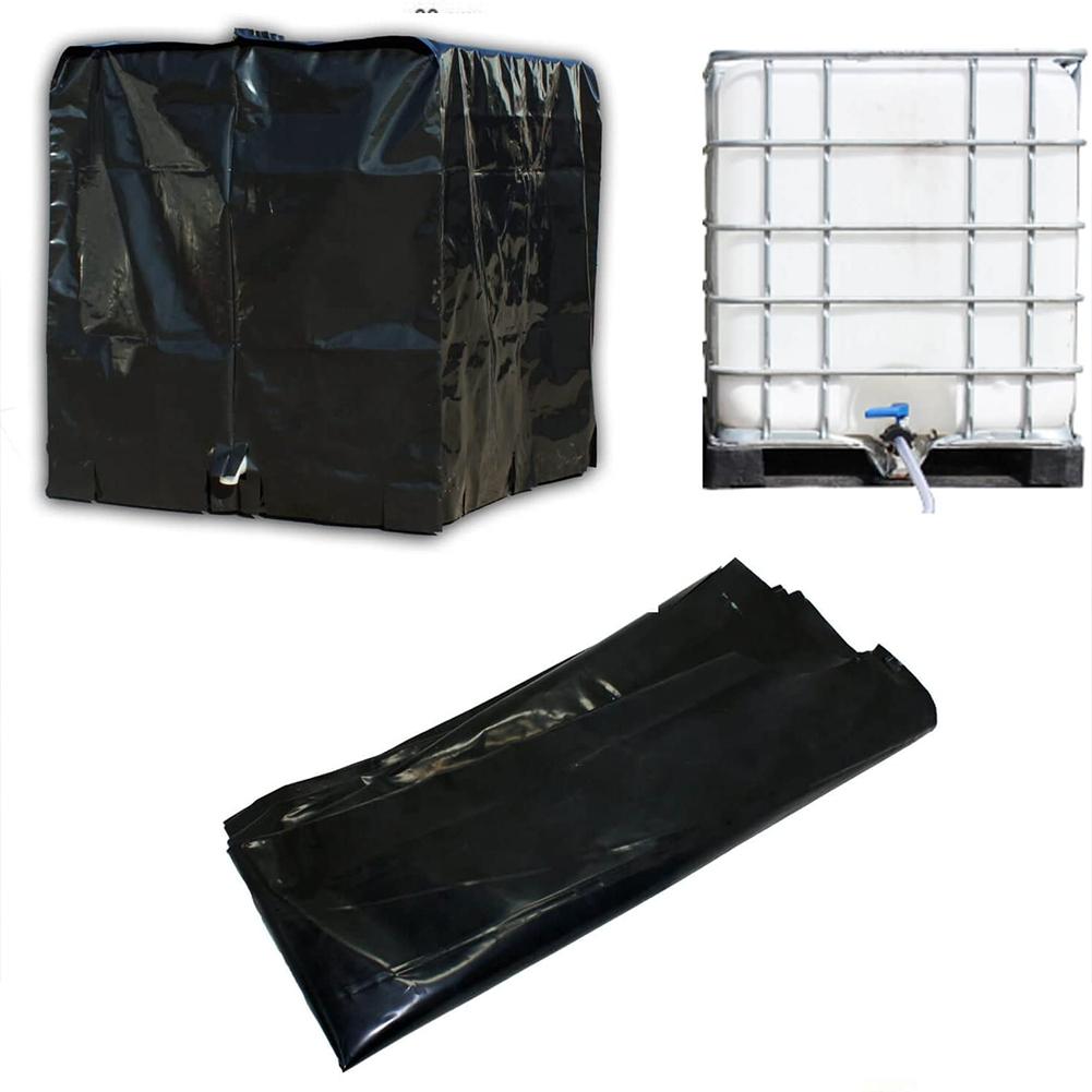 Hdpe Water Tank Cover Zon Bescherming Cover Voor Regenwater Tank 1000L Ibc Containers