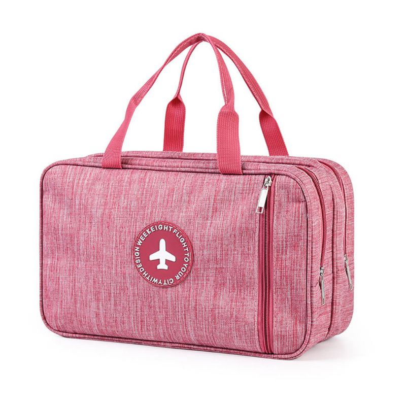 sac de sport avec poche humide chaussures compartiment Fitness entraînement voyage sac à main pour femmes et hommes: Rouge