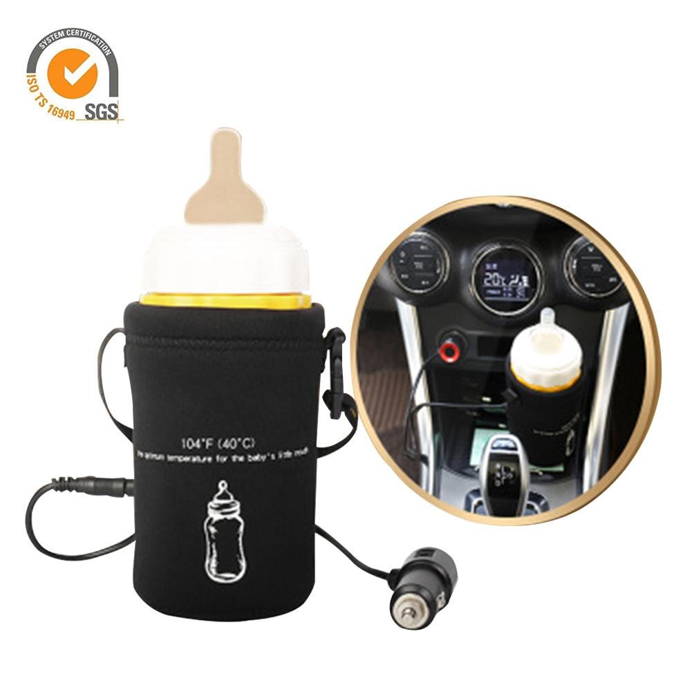 Snel Eten Melk Travel Cup Warmer Heater Draagbare Waterdichte Dc 12V In Auto Baby Fles Kachels Apparaat Sgs Certificering