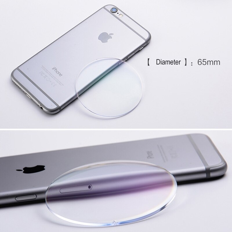 1,67 índice receta CR-39 resina gafas lentes asféricas Anti-reflejos UV400 protección hipermetropía lente óptica L025