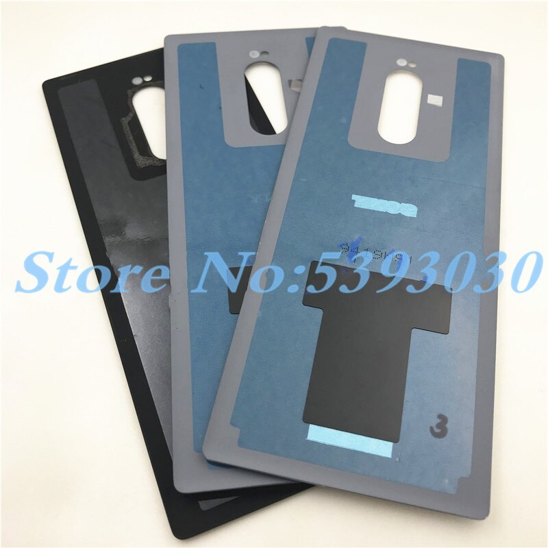 Originele Voor Sony Xperia 1 XZ4 J8110 J8170 J9110 Glas Terug Batterij Cover Achterdeur Terug Case Behuizing Case reparatie Onderdelen