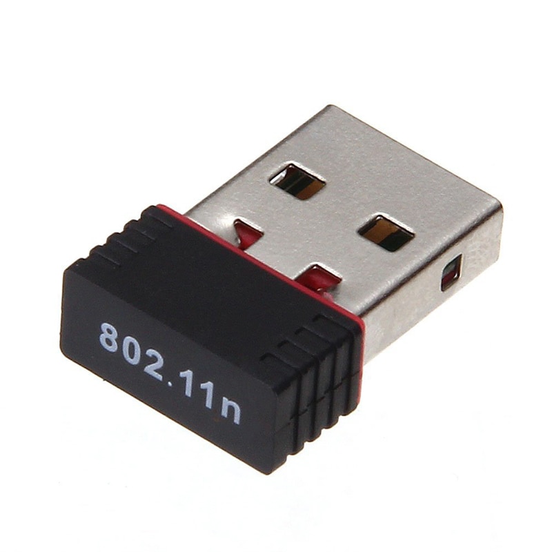 Mini Draadloze USB Ontvanger Adapter 2.4 GHz WLAN Netwerkkaart 802.11n/g/b 150 Mbps WiFi Ontvanger voor laptop PC Windows XP