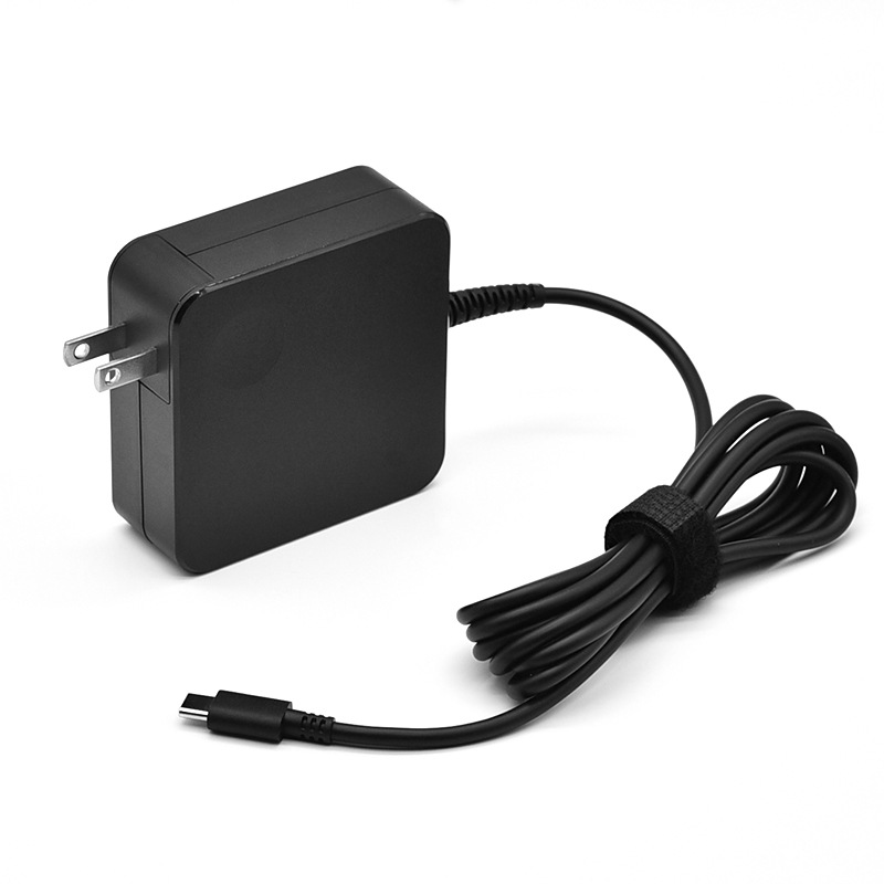 65W USB C Power Adapter, Type C Power PD Wall Fast Charger Compatible with Lenovo, Dell Latitude, Huawei Matebook, HP and Acer: Orange