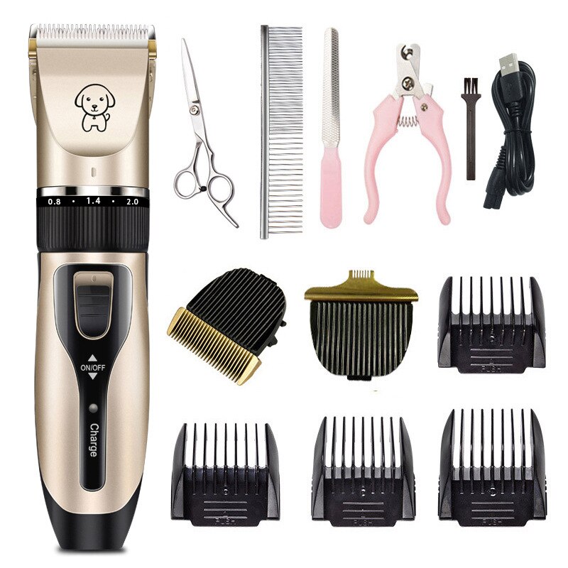 Dog Clipper Dog Grooming Clipper Electric Pets Hair Trimmers Shaver Shears for Dogs and Cats Dog Grooming Kit
