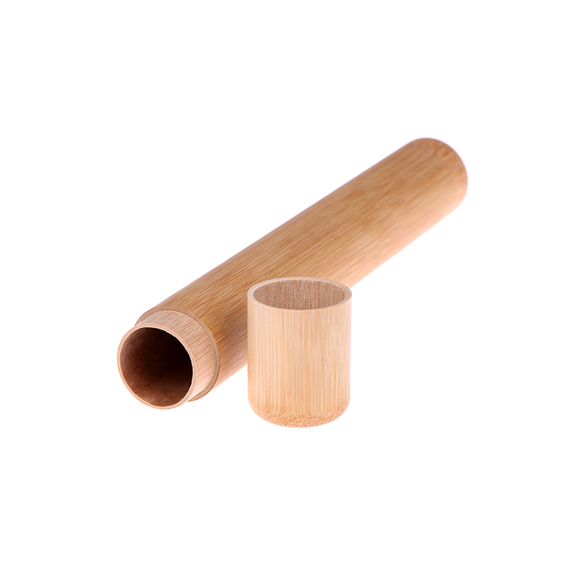 1pc bambusrør kull tannbørste naturlig fiber ultra myk bambus kull børste tenner rengjøring