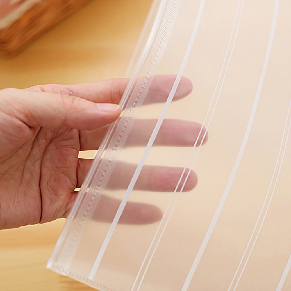 A4 A5 Transparent Office Document Bag File Holder Clear Binder Office Organizer Ticket Pocket Classeur A4