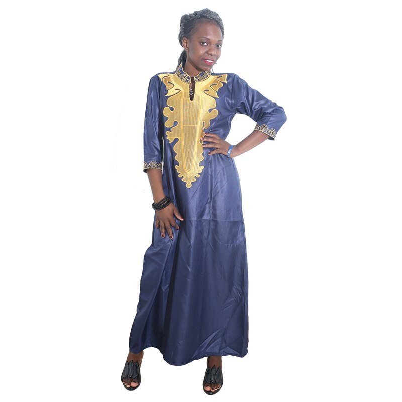 MD african dresses for women bazin riche embroidery dashiki dress south africa clothing ladies traditional african dresses