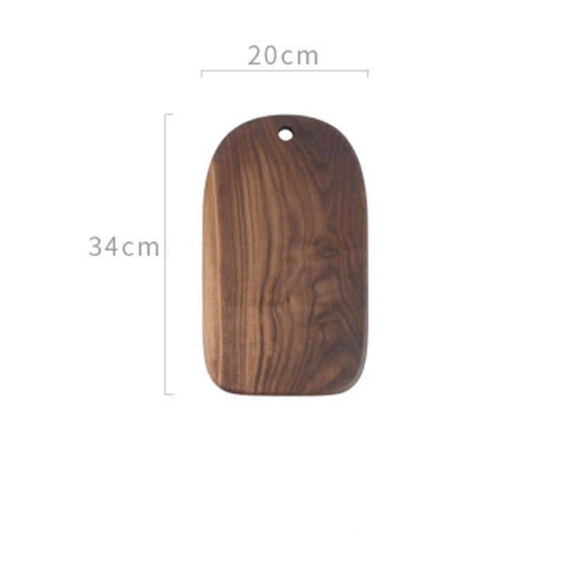 Chopping Boards Solid Wood Cutting Board Black Walnut Pizza Board Wood Steak Bread Board Cutting Vegetables Fruit Tabla De Corte: Yellow