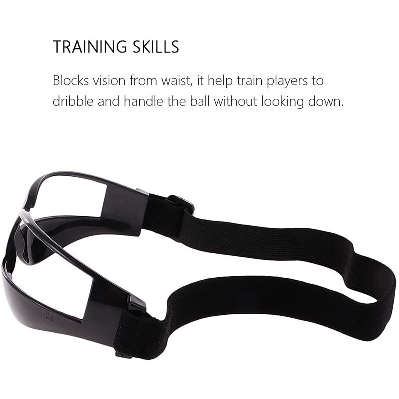 6 Pack Basketball Dribble Goggles Basketball Training Aid Dribbling Glasses Specs Team Sports Equipment