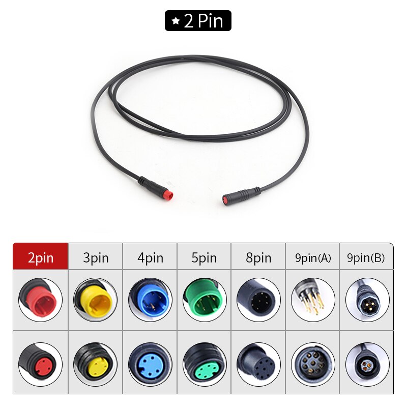 E-bike Cable For Bafang/8FUN Motor Kits Gear Sensor USB Programming Hydraulic Brake Sensor Display 5PIN Brake 3pin 1T4 1T2: 2PIN