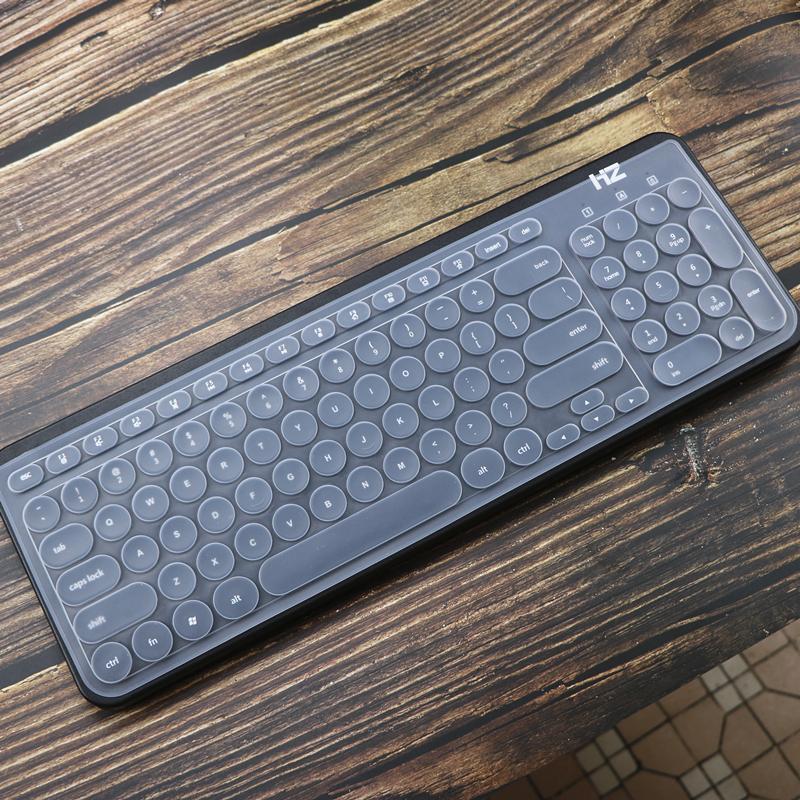 Pour Logitech K780 multi-dispositif sans fil clavier Silicone ordinateur portable clavier couverture peau protecteur