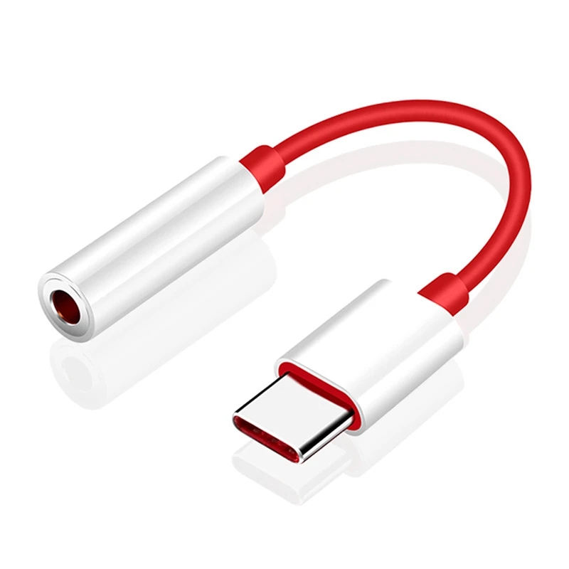 Uniwersalny adapter USB typu C na gniazdo 3,5 mm do słuchawek Kabel audio do telefonów z systemem Android Złącze USB C na słuchawki 3,5 mm AUX: green