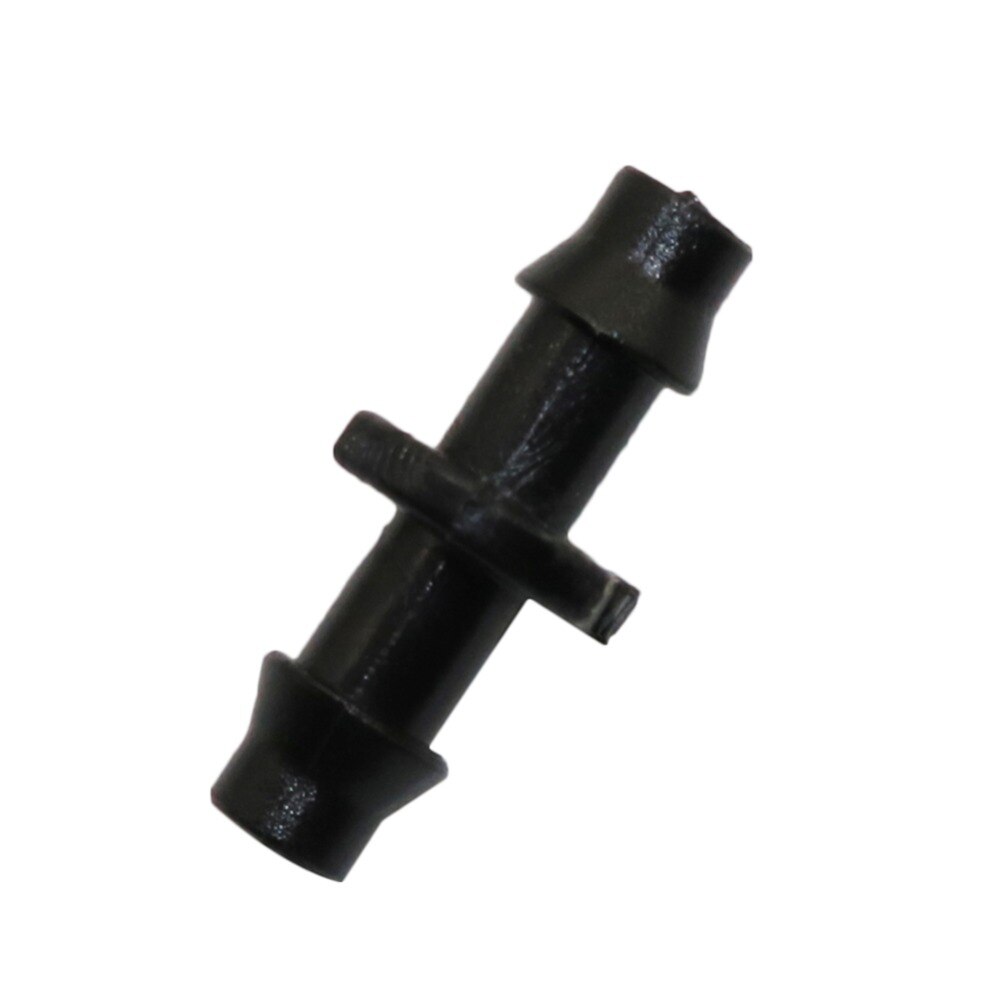 4 mm Straight Hose Connector with Double Barb Agricultural Garden Irrigation Hose Fittings Hose Quick Connector 40 Pcs