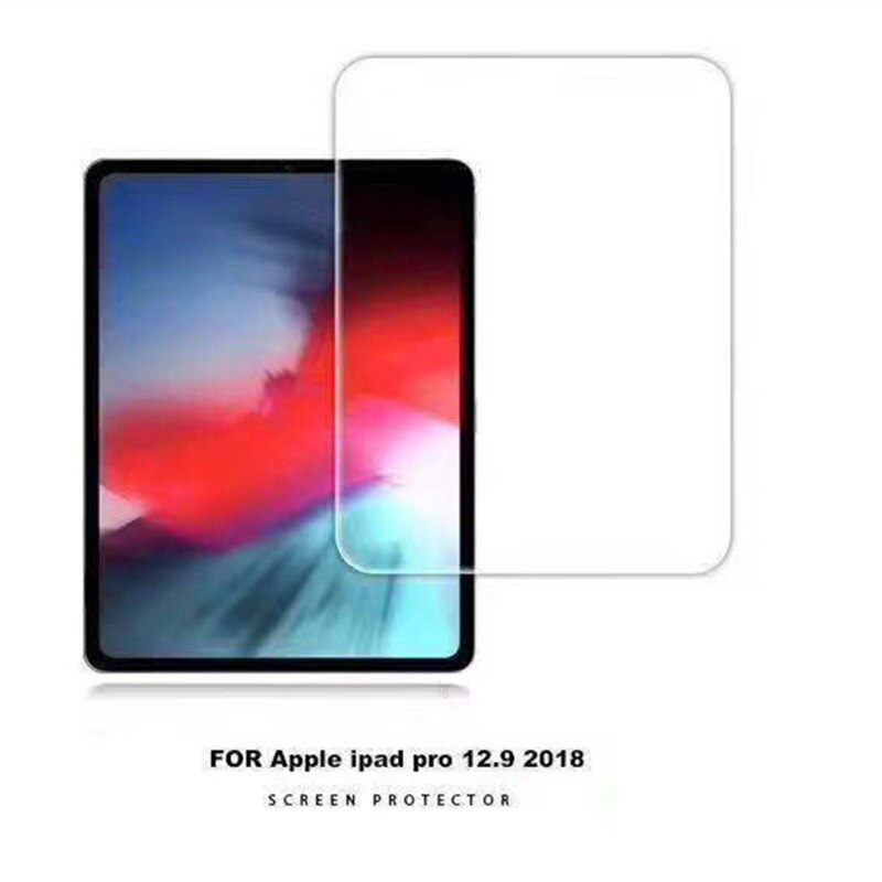 Voor apple-ipad pro 11 inch  / 12 .9 inch screenprotector volledige dekking gehard glasfolie ultra-heldere screenprotectorfolie