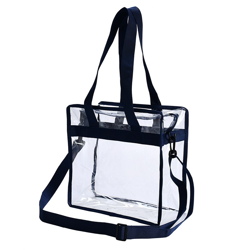 Bolsa organizadora de maquillaje para mujer, bolso de pvc transparente, de gran almacenamiento, de aseo, artículos de tocador de viaje