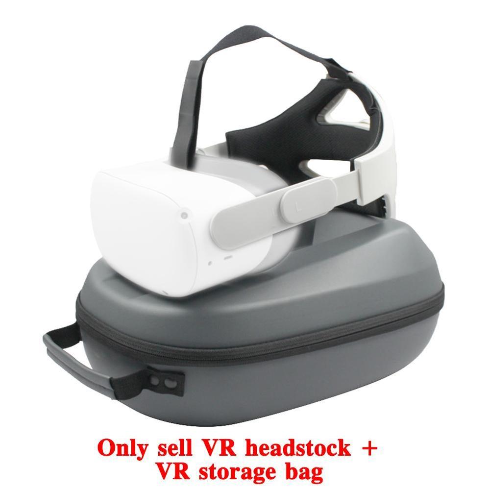 2in1 Voor Oculus Quest 2 Head Strap Opbergdoos Portable Dragen Beschermende Storage Case Met Gaming Headsets Vr Accessoires