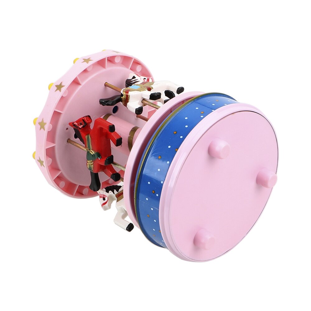 Carousel Box Christmas Wedding Birthday Merry-go-round music boxes Music Boxes Home Decoration