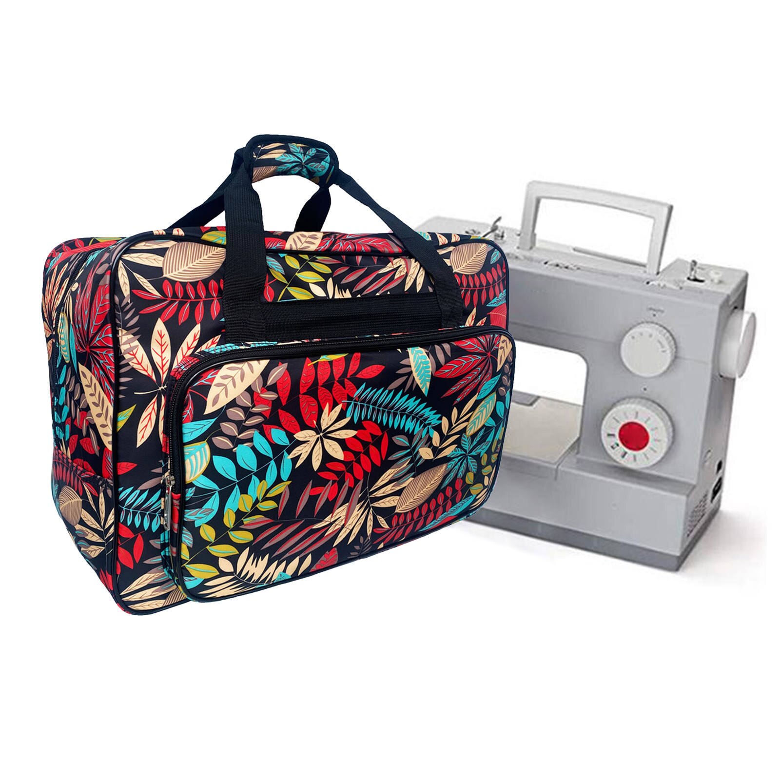 Sac de transport pour Machine à coudre en Nylon 46x23x32cm, sac à main léger de grande capacité, fourre-tout de voyage, poches pour outils