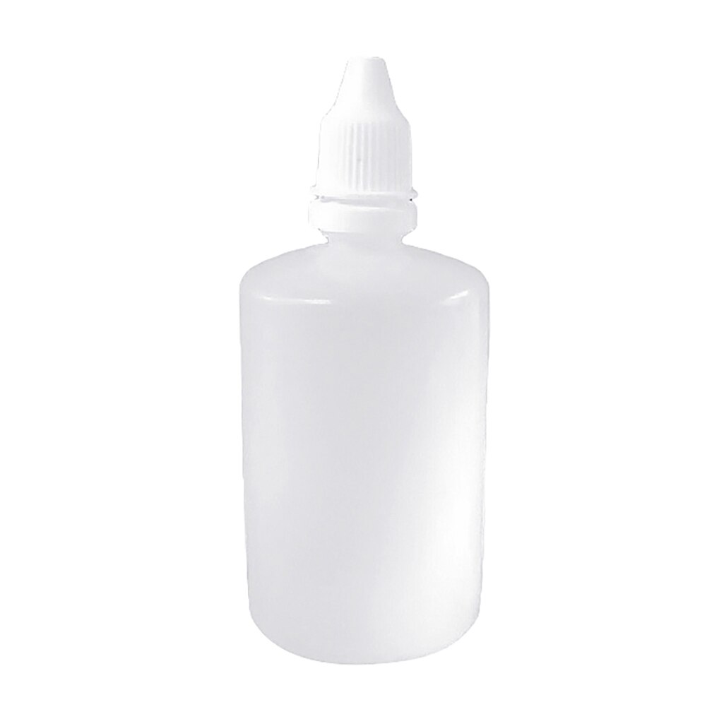 50ml Mini Empty Plastic Squeezable Liquid Dropper Eye Drops Refillable Bottle Empty Dropper Bottles Plastic Container