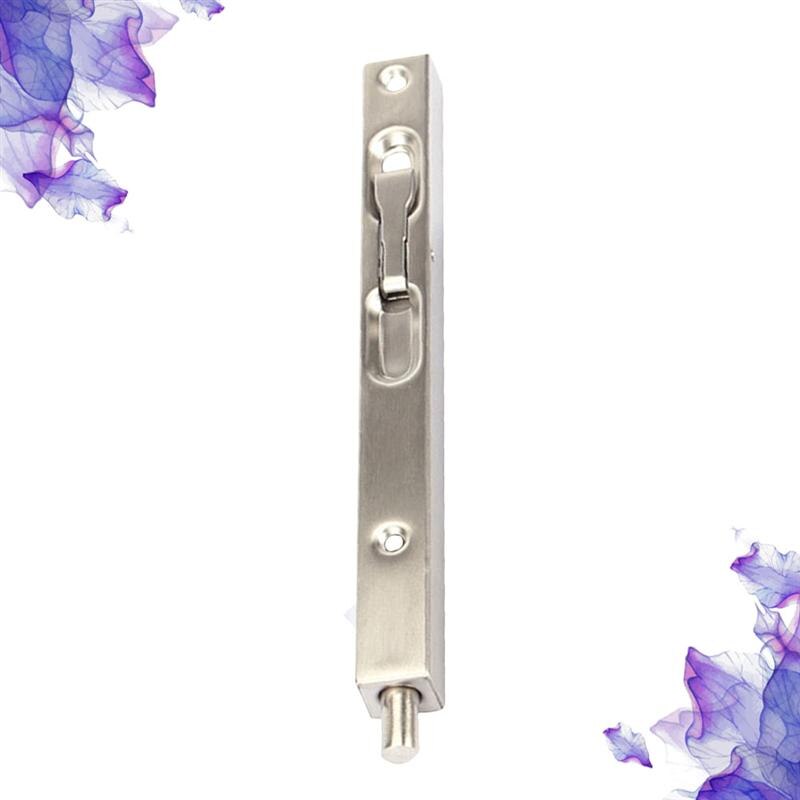 Roestvrij Staal Verlengen Deurslot Double Deur Onzichtbare Bout Dubbele Deur Opening Vierkante Klink Home Security Lock