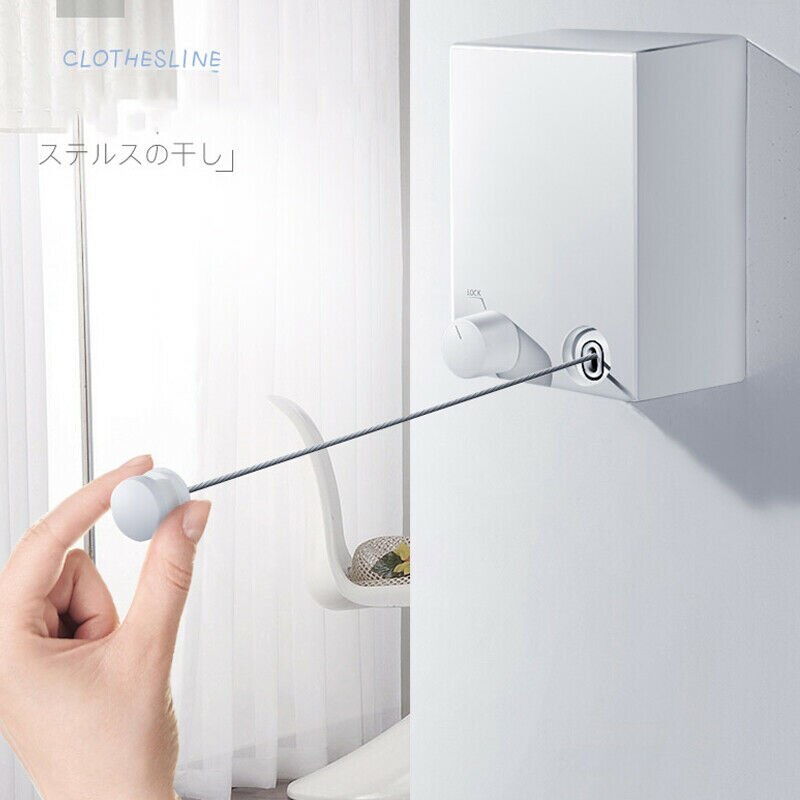 Clothesline Washing Clothes Line 20KG Indoor Outdoor Retractable Laundry Product