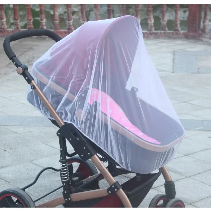 Moskitonetz Für Baby Kinderwagen Sommer Kinderwagen Insekten Schild Net Kleinkinder Kinderwagen Warenkorb Sicheren Schutz Mesh Kinderwagen Zubehör