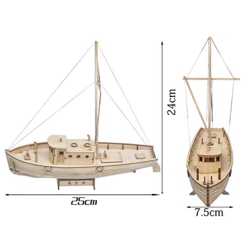 VICASKY 2sätze Segelboot Puzzle Bausatz Für Junge Mädchen