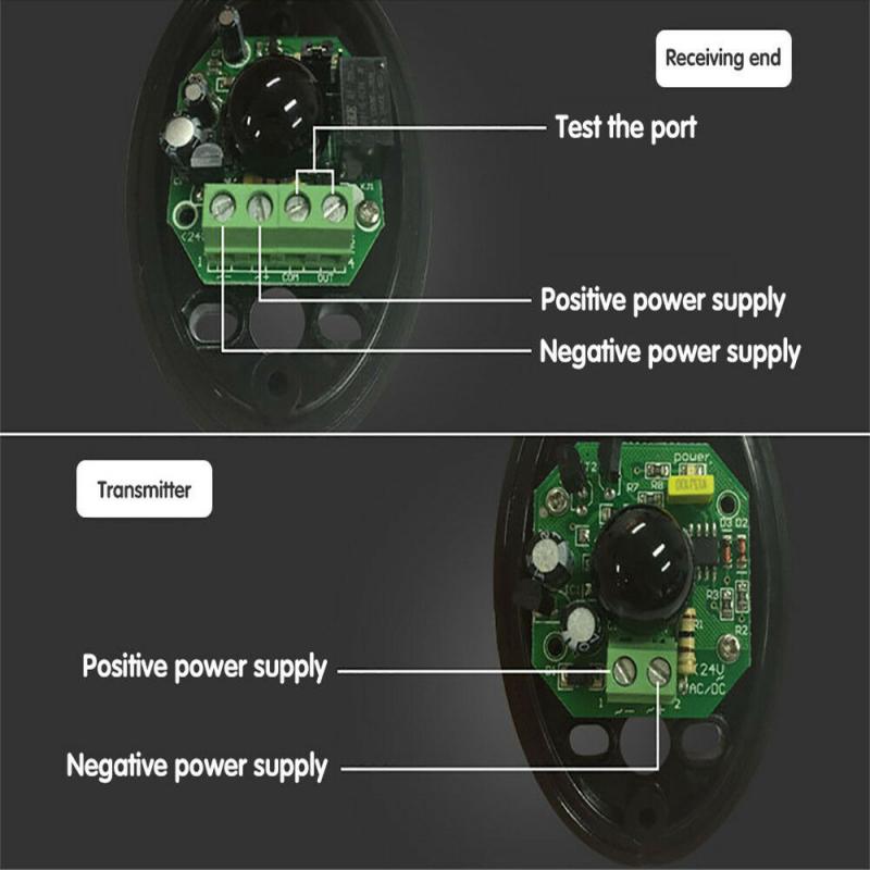 IP55 Automated Gate Safe Infrared Detector Sensor/ Swing /Sliding/Garage Gate / Door Safety Infrared Photocells Security Alarm