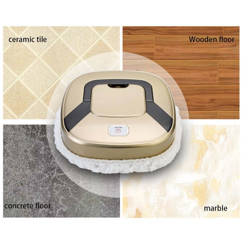 Máquina de limpieza automática del hogar Robot ing, aparatos de limpieza de aspiradora, Golden