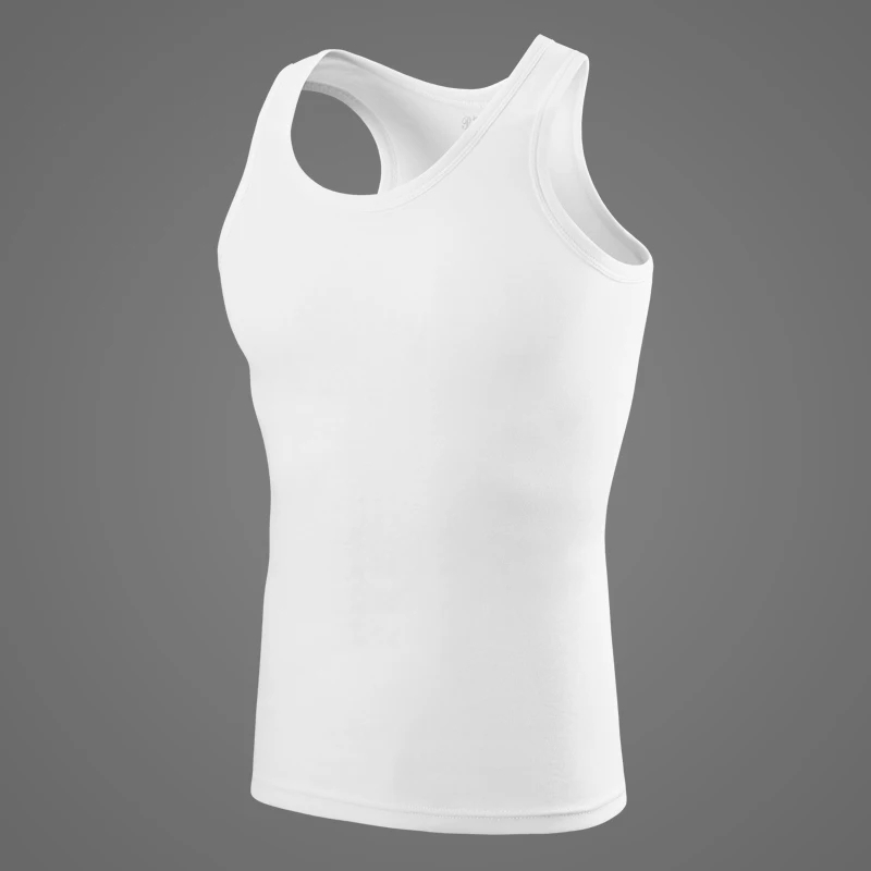 Gilet moulant en coton fin pour hommes, 3 pièces, gilet de sport décontracté pour jeunes garçons, gilet sans manches Joker pour hommes d'âge moyen et âgés.