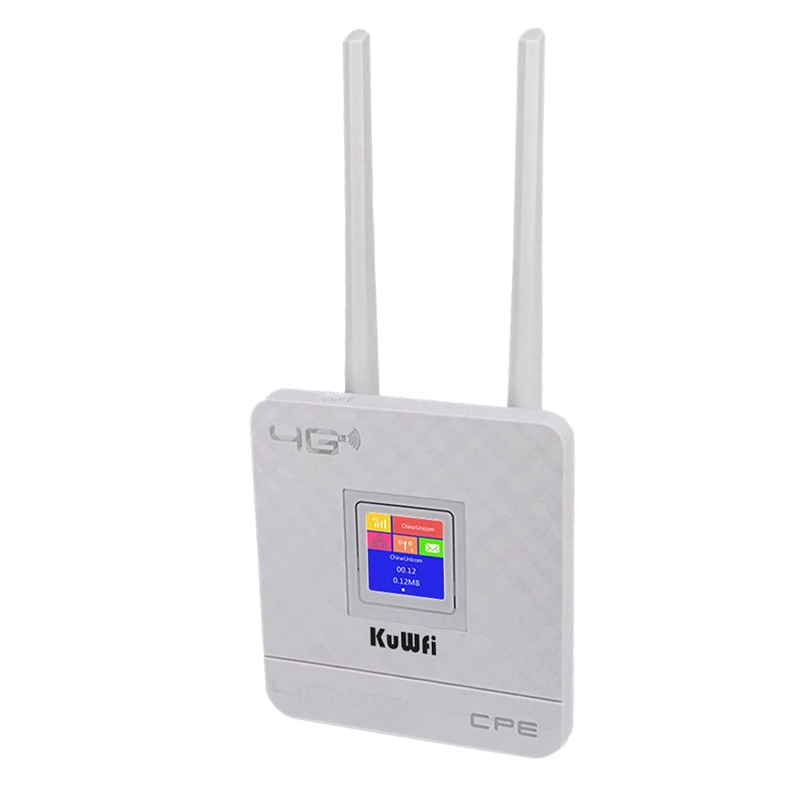 CPE903 4G Wireless Router with Sim Slot Surveillance Enterprise Wireless to Wired Portable WIFI for Home/Office(EU Plug): Default Title