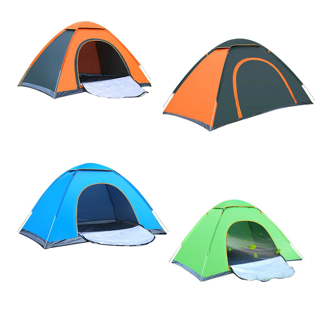 2 Person Beach Tent Ultralight Folding Automatic Open Tent Family Tourist Fish Camping Anti-UV