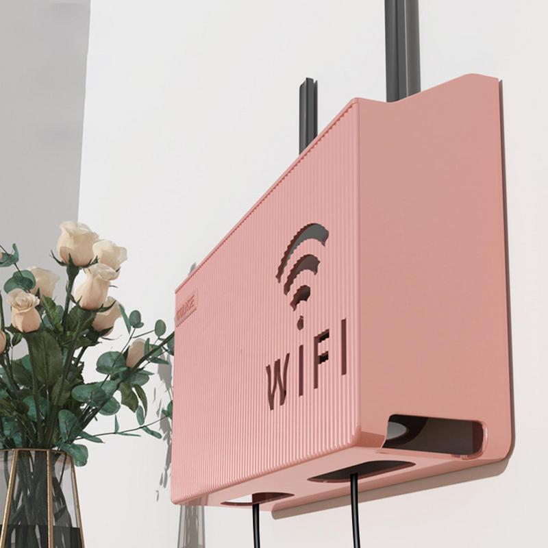 Wifi Router Opbergdoos Wandgemonteerde opbergdoos Home Router Opbergdoos router plank Voor Woonkamer Slaapkamer Opslag