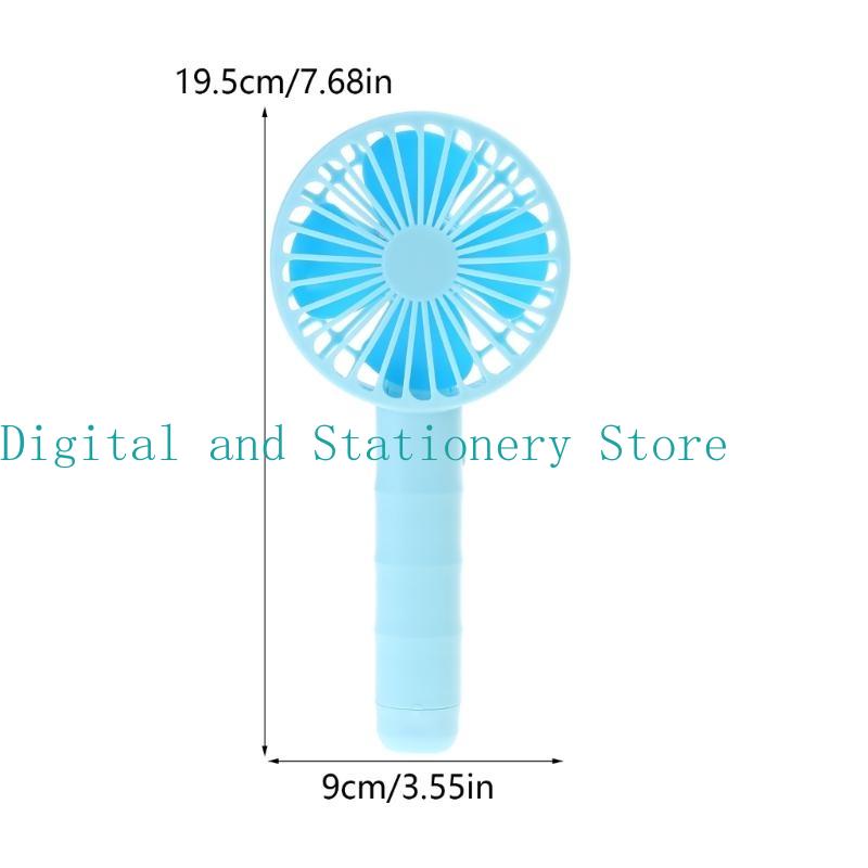 652F Powerful Mini Handheld Fan Small Hand Fan for Kids Girls Women Man Indoor Outdoor Travelling Cooling Fan